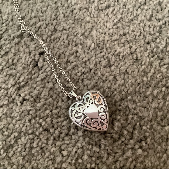 Brighton Heart Locket Necklace with photos - Picture 5 of 9